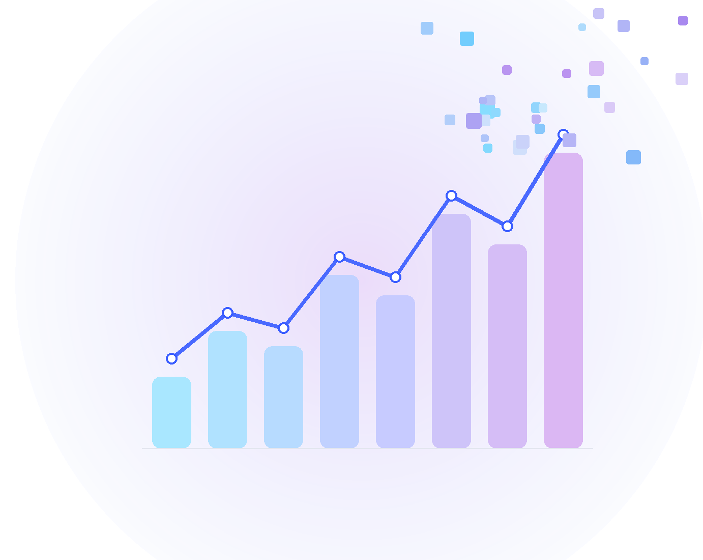 Roofing and HVAC SEO growth results — organic traffic trending upward